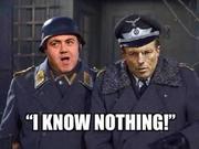 Colonel Klunk and Sergeant Schitz