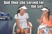 Sorana talking to VIP